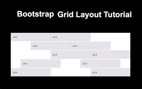 bootstrap grid layout